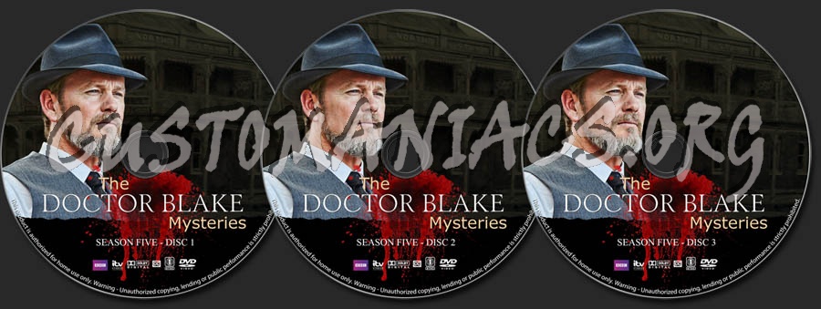 The Doctor Blake Mysteries - Season 5 dvd label