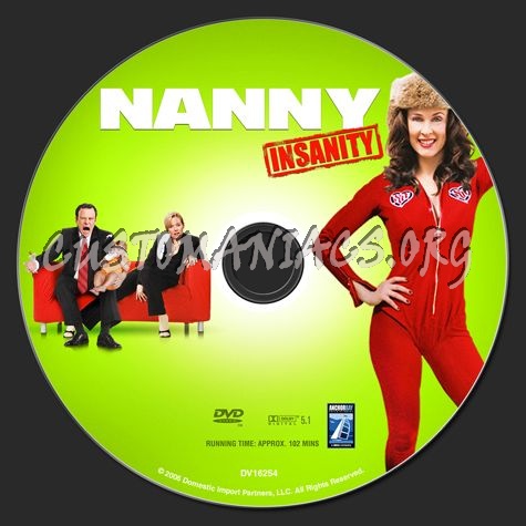 Nanny Insanity dvd label