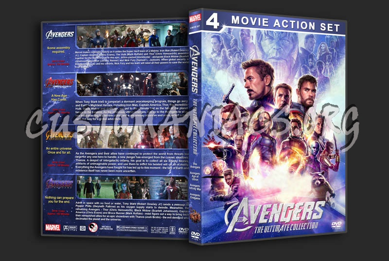 Avengers: The Ultimate Collection dvd cover