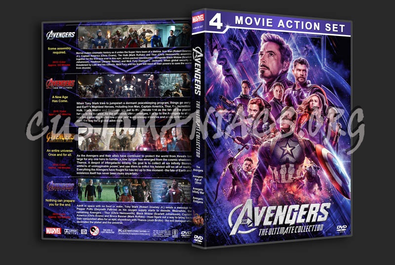 Avengers: The Ultimate Collection dvd cover