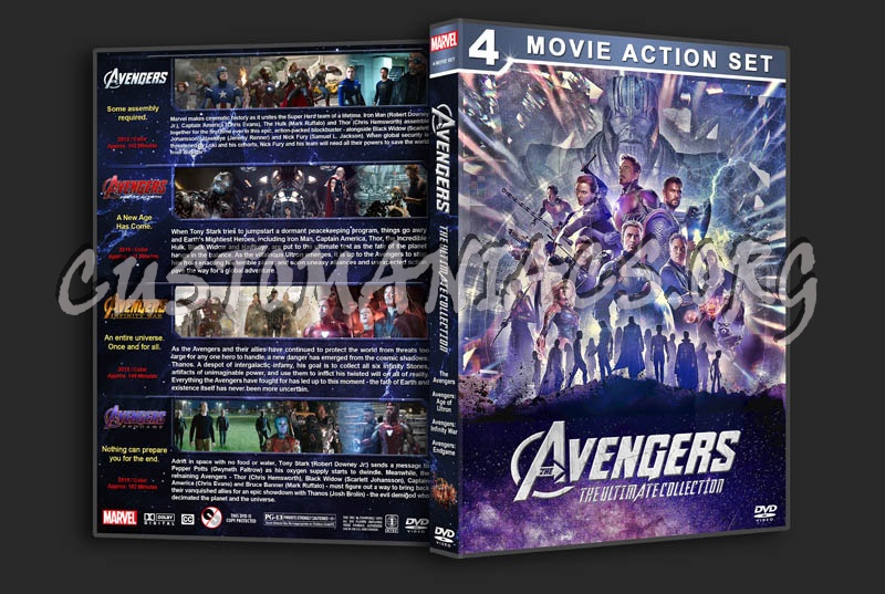 Avengers: The Ultimate Collection dvd cover