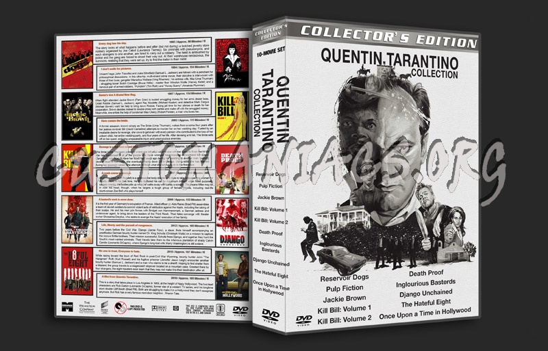 Quentin Tarantino Collection (10) dvd cover