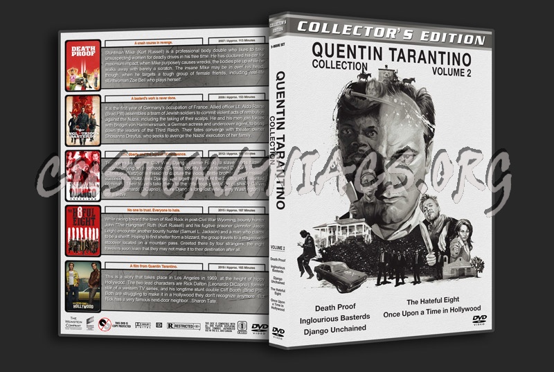Quentin Tarantino Collection - Volume 2 dvd cover