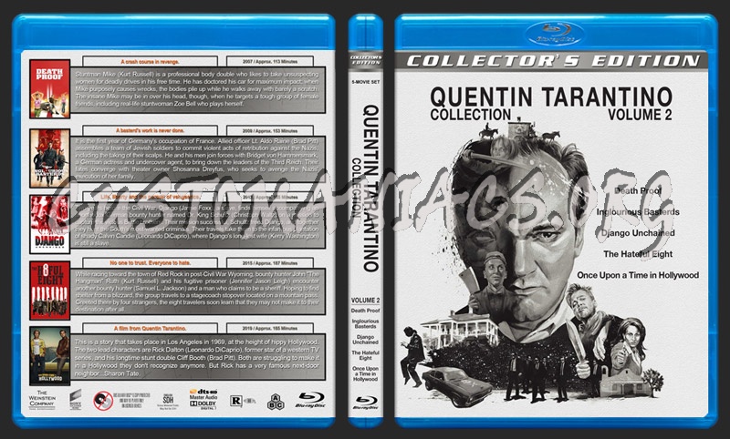 Quentin Tarantino Collection - Volume 2 blu-ray cover