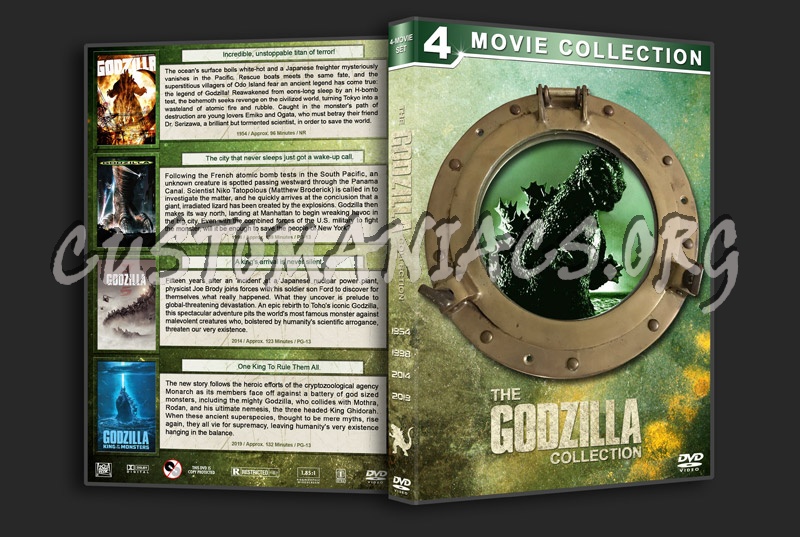 Godzilla Collection dvd cover