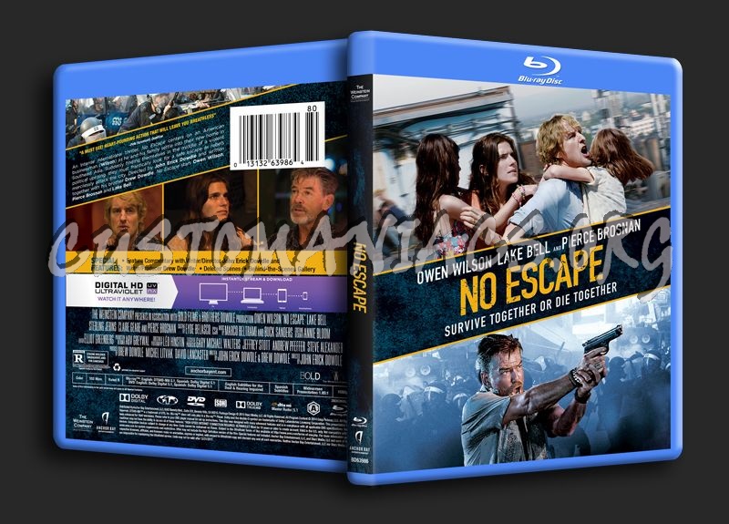 No Escape blu-ray cover