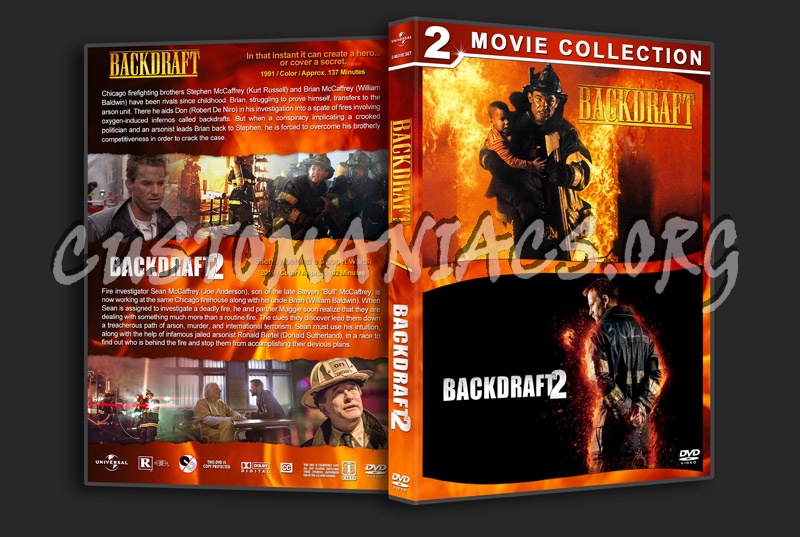 Backdraft Double Feature dvd cover