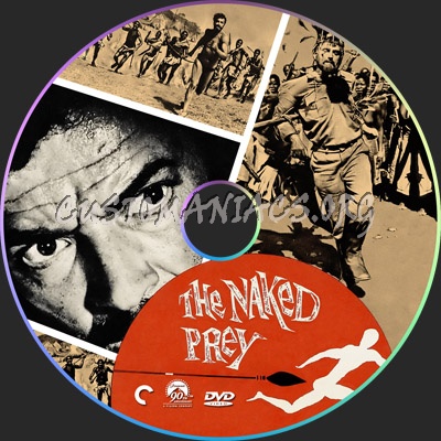 The Naked Prey (1966) dvd label