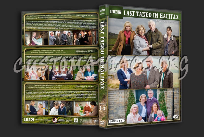 Last Tango in Halifax - Seasons 1-3  (2013-2015) dvd cover