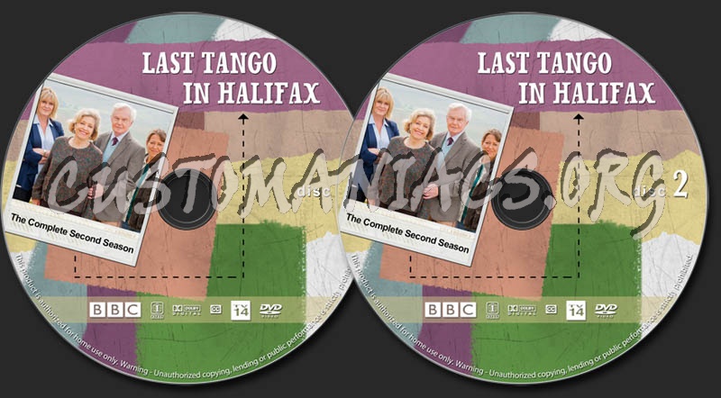 Last Tango in Halifax - Season 2 dvd label