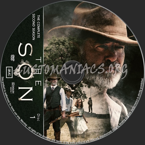 The Son Season 2 dvd label