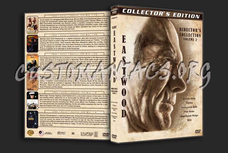 Clint Eastwood: Director's Collection - Volume 2 dvd cover