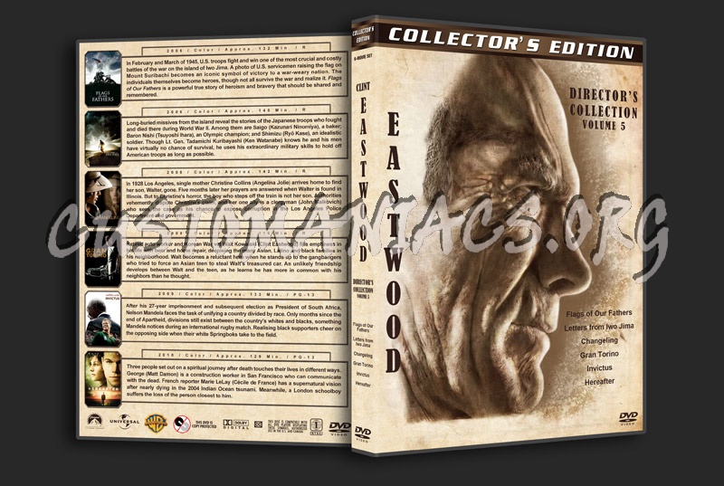 Clint Eastwood: Director's Collection - Volume 5 dvd cover