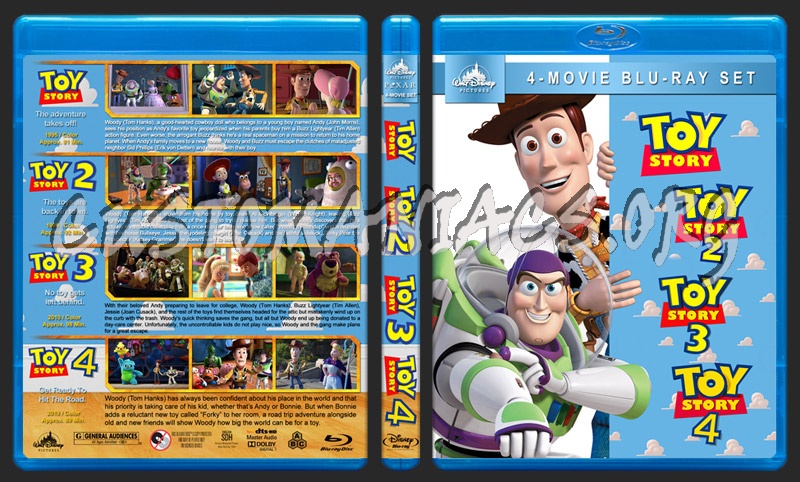 Toy Story Collection blu-ray cover