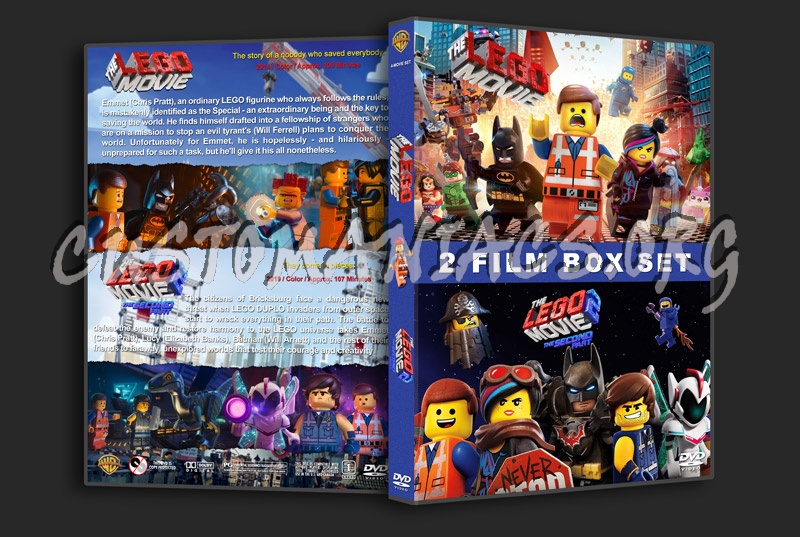 The Lego Movie Double Feature dvd cover