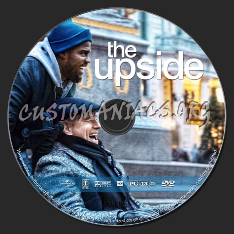 The Upside dvd label