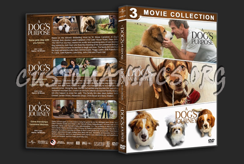 A Dogs Purpose / A Dogs Way Home / A Dogs Journey Triple Feature dvd cover