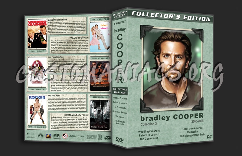 Bradley Cooper Filmography - Set 2 (2005-2008) dvd cover