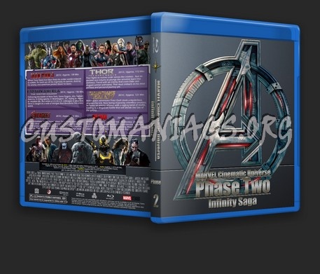 Marvel Cinematic Universe: Infinity Saga - Phase Two blu-ray cover