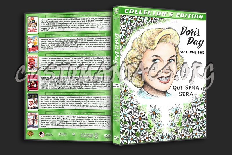 Doris Day Filmography - Set 1 (1948-1950) dvd cover