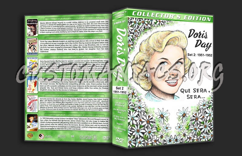 Doris Day Filmography - Set 2 (1951-1952) dvd cover