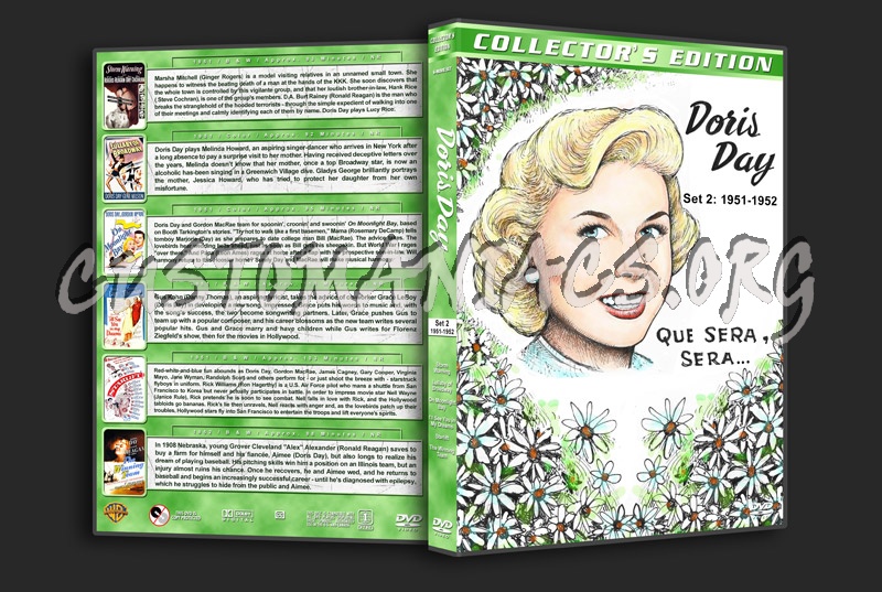 Doris Day Filmography - Set 2 (1951-1952) dvd cover