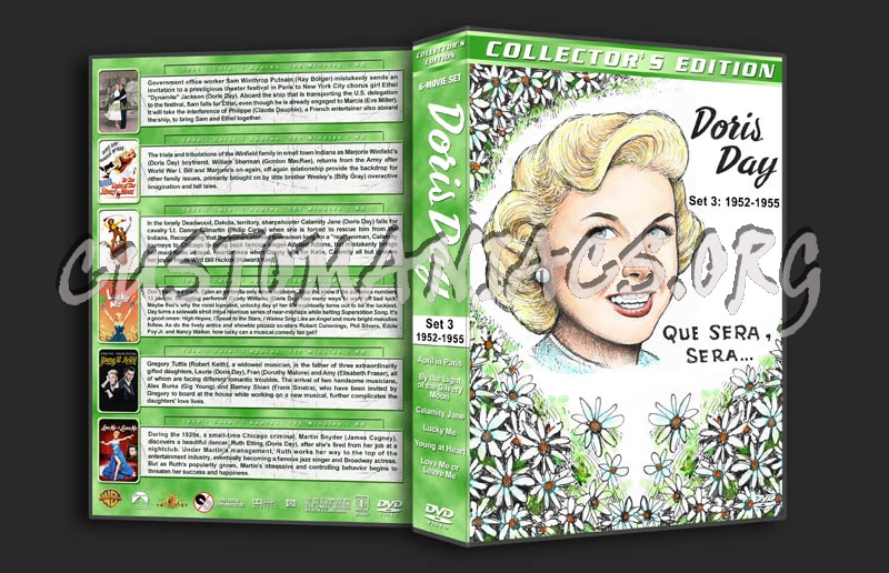 Doris Day Filmography - Set 3 (1952-1955) dvd cover