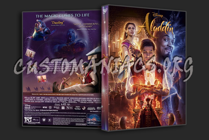 Aladdin 2019 dvd cover