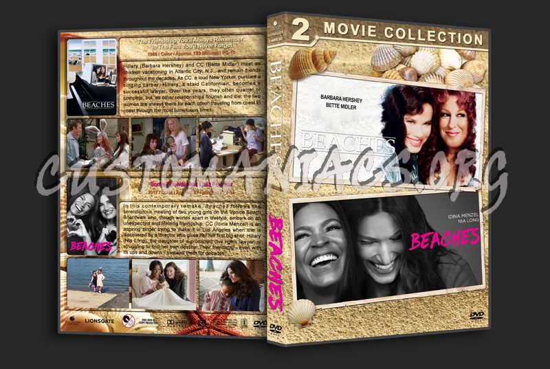 Beaches Double Feature dvd cover