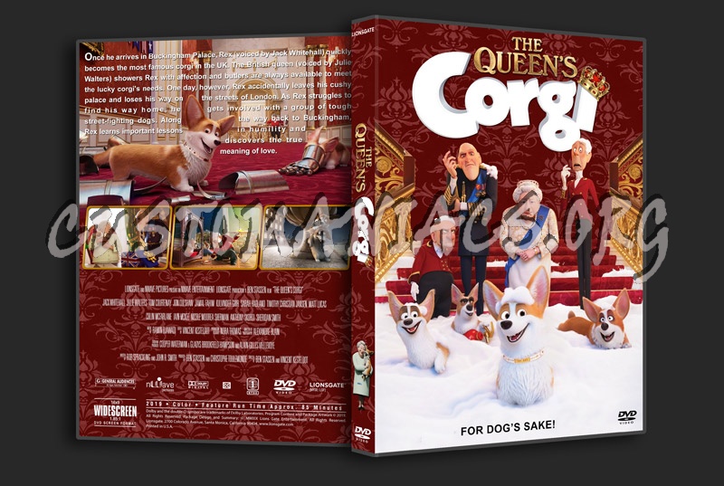 The Queen's Corgi dvd cover