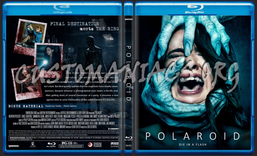 Polaroid (2019) blu-ray cover