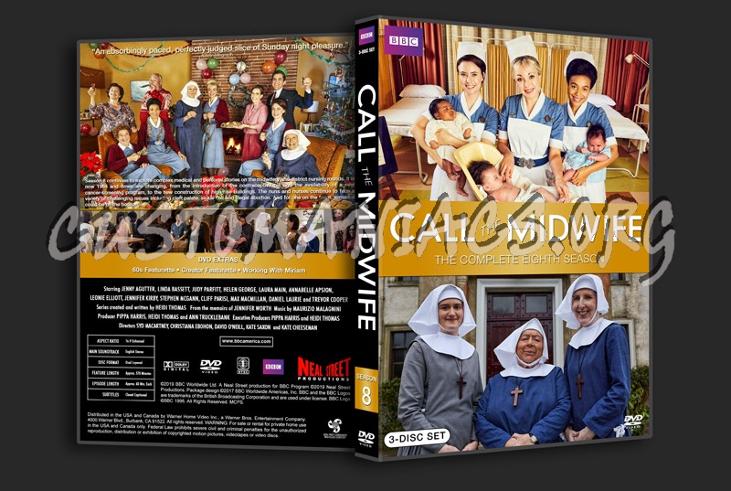 Call the Midwife - Season 8 dvd cover