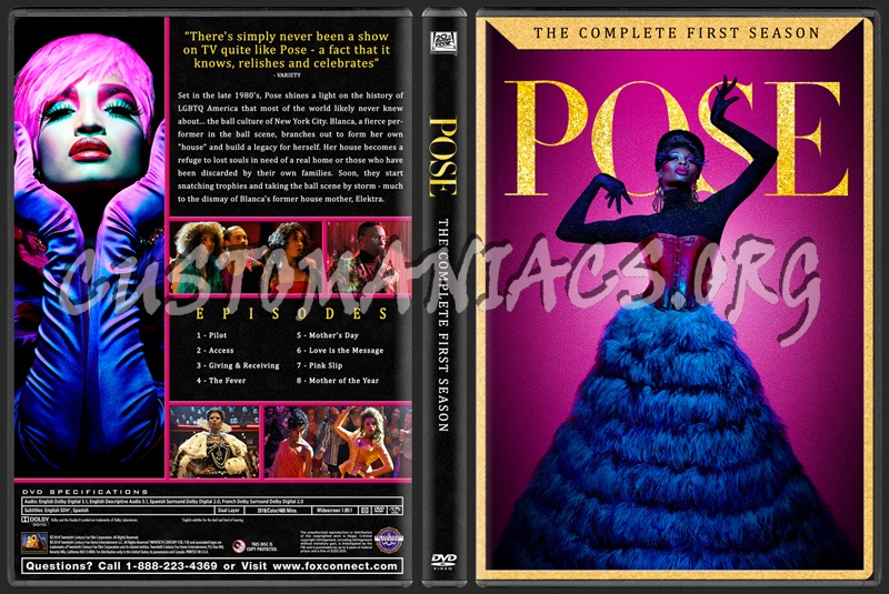 Pose - Season 1 (2018) dvd cover