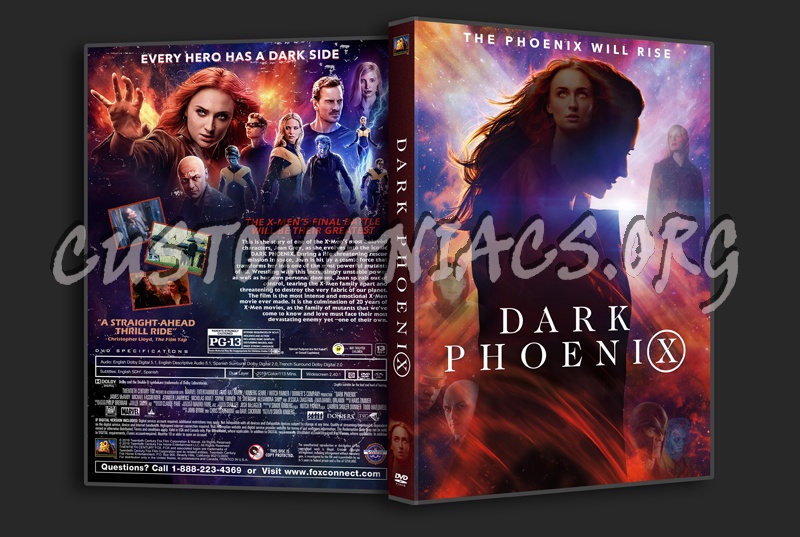 (X-men) Dark Phoenix dvd cover