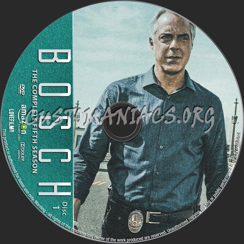 Bosch Season 5 dvd label