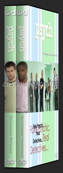 Psych 1 - 2 dvd cover
