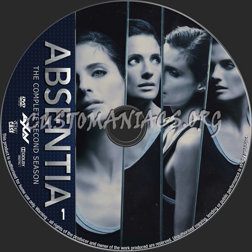 Absentia Season 2 dvd label