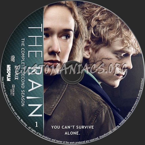 The Rain Season 2 dvd label