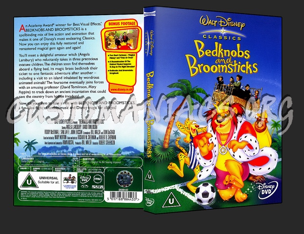 Disneys Bedknobs And Broomsticks dvd cover