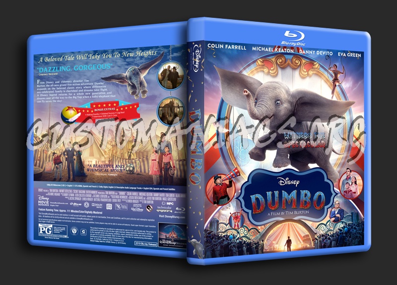 Dumbo (2019) dvd cover