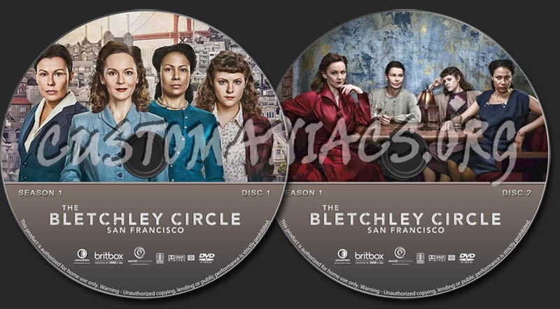 The Bletchley Circle: San Francisco - Season 1 dvd label