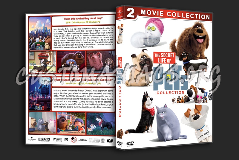 The Secret Life of Pets Collection dvd cover