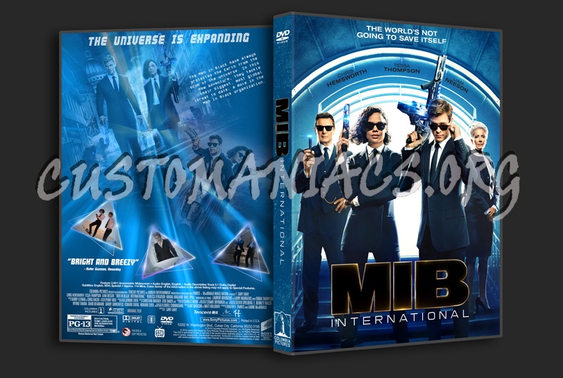 Men In Black: International dvd cover
