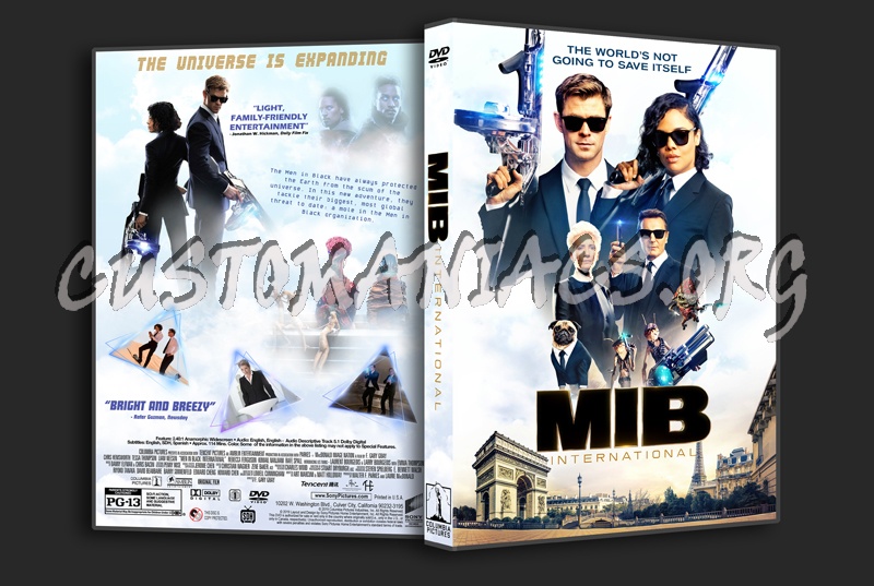 Men In Black: International dvd cover