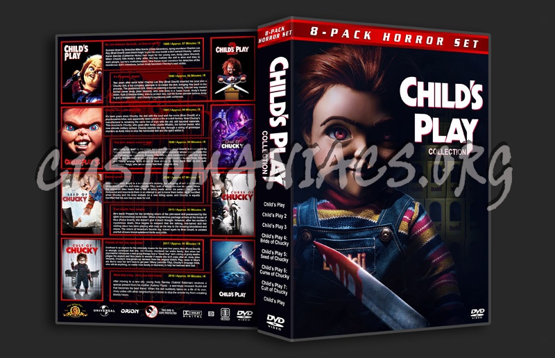 Childs Play Collection (8) dvd cover