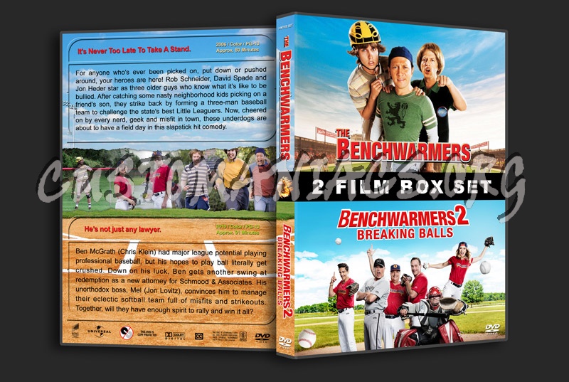 Benchwarmers Double Feature dvd cover