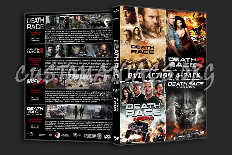 Death Race 4-Pack dvd cover