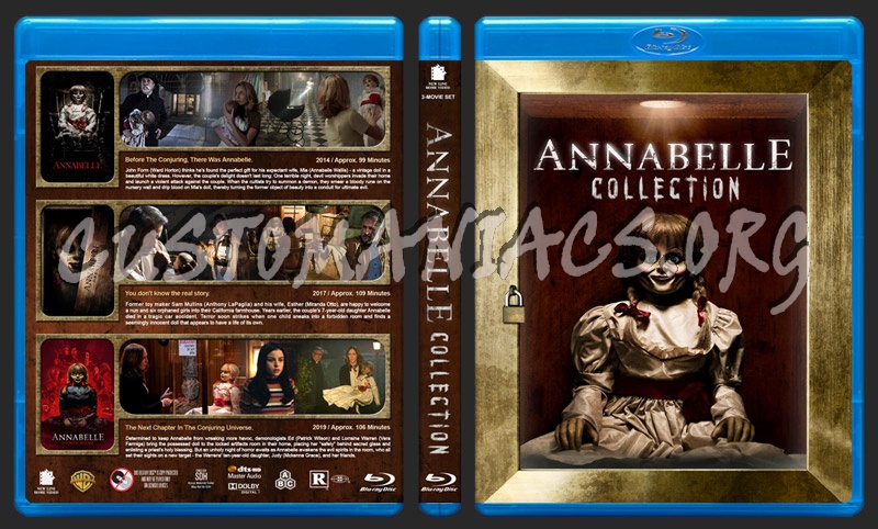 Annabelle Collection blu-ray cover