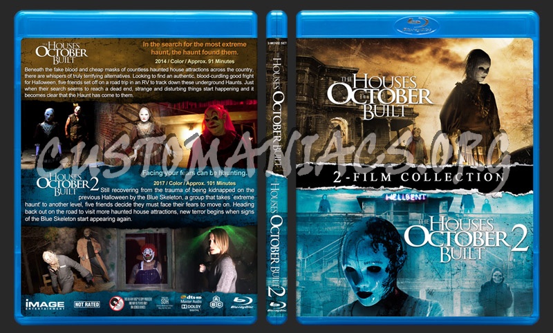 The Houses October Built Double Feature blu-ray cover