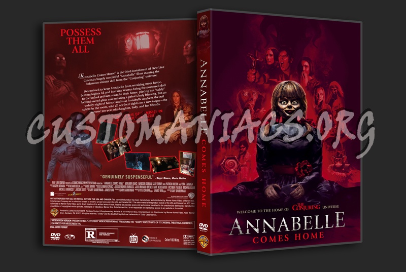 Annabelle Comes Home dvd cover